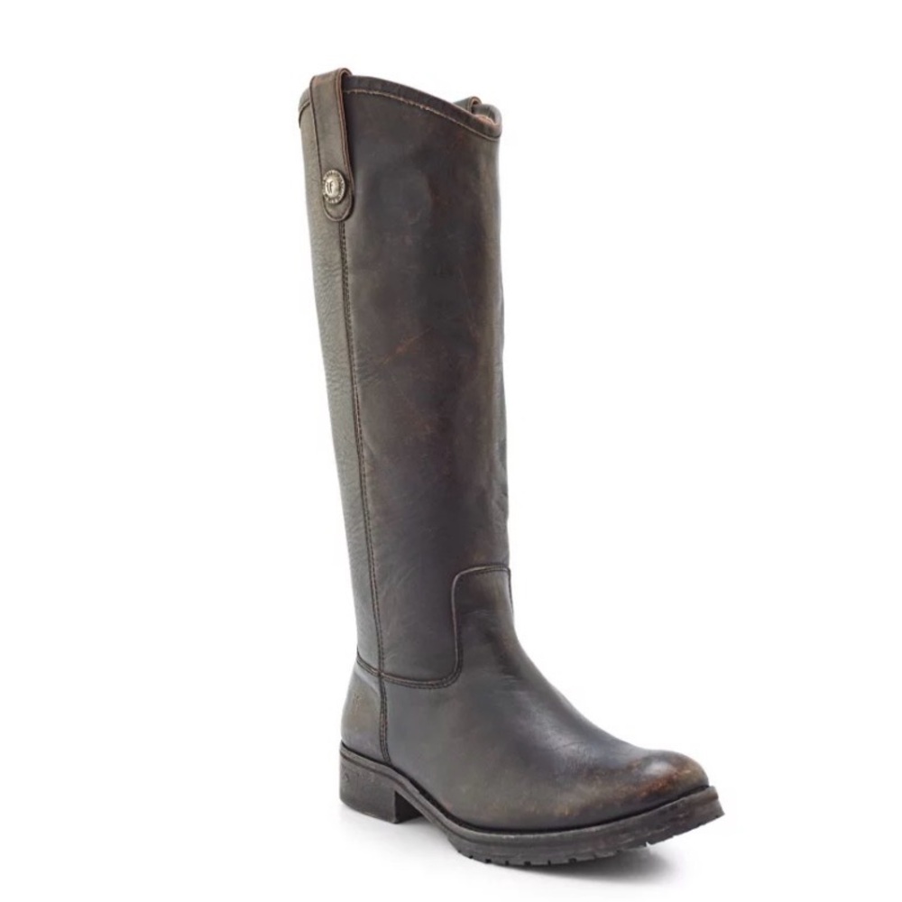 Frye equestrian Brown Leather Knee-High Boots